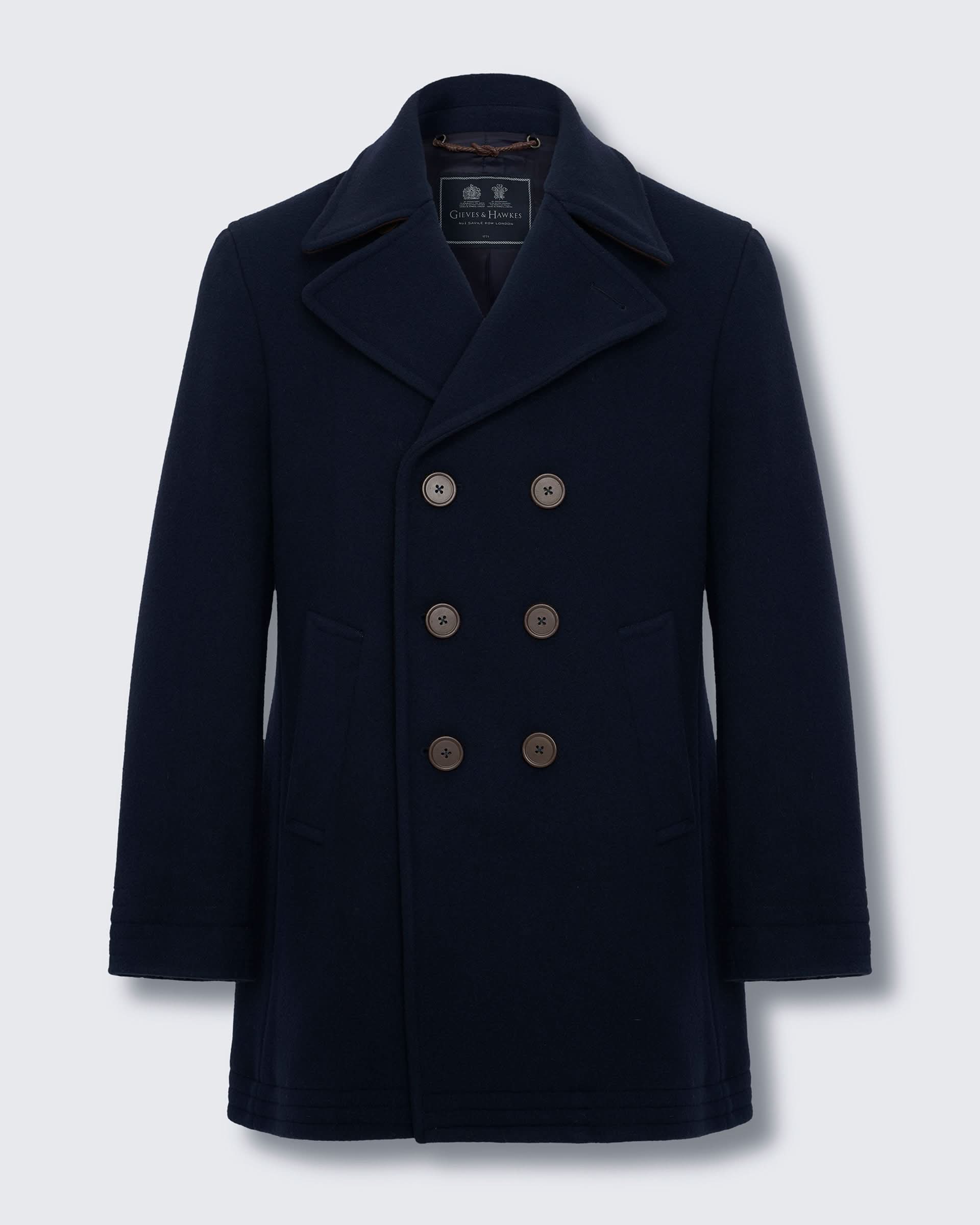Croft Bridge Coat Navy