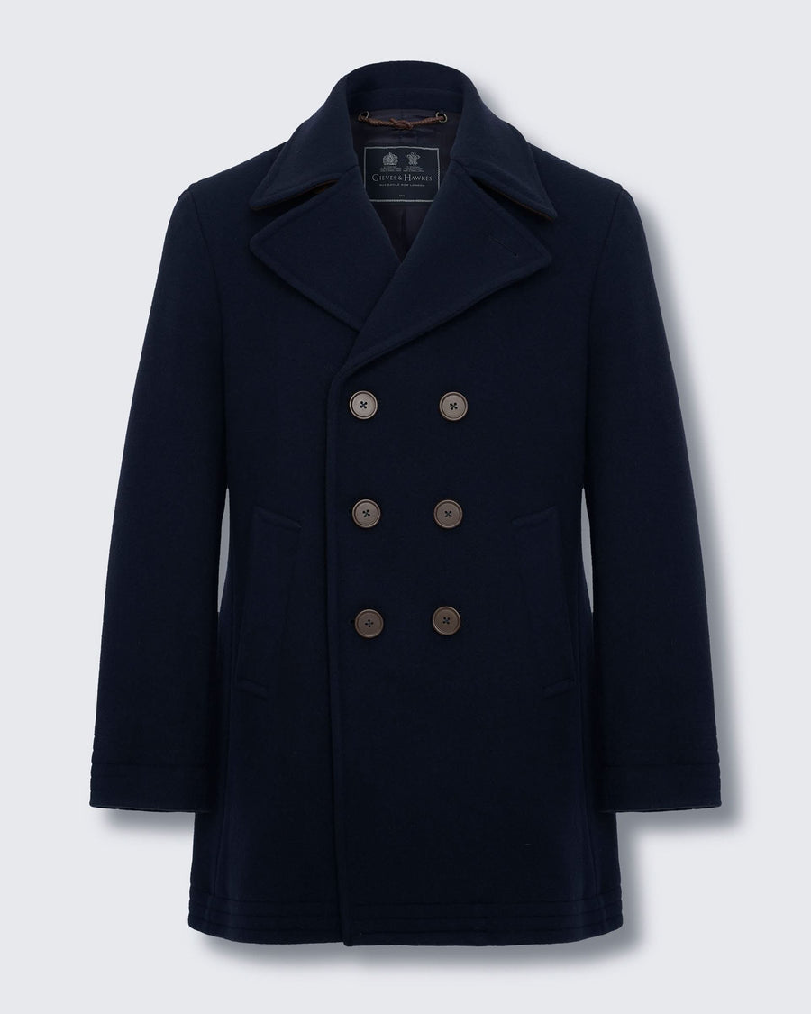 Croft Bridge Coat Navy