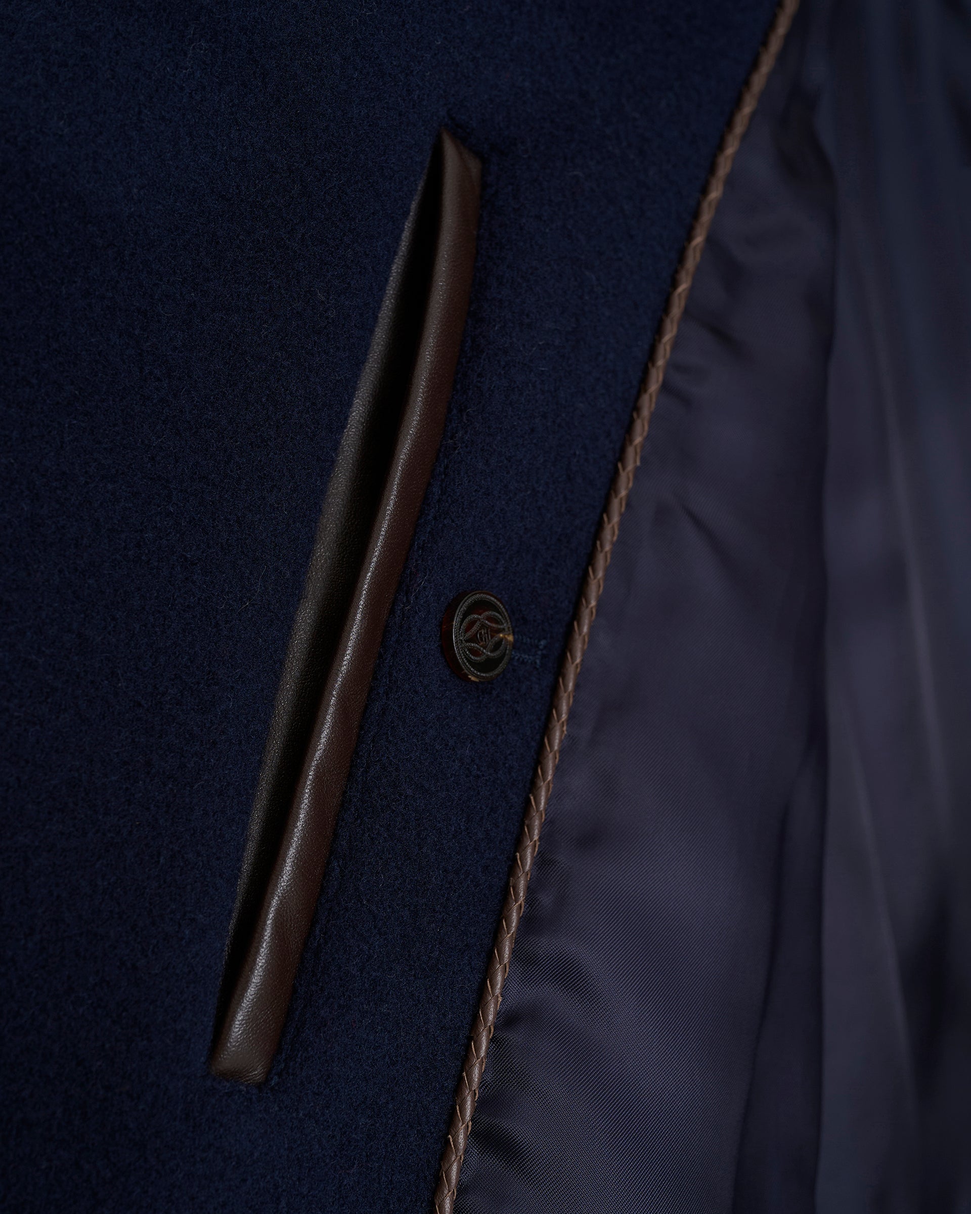 Croft Bridge Coat Navy