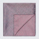 Barne Pocket Square Pink/Blue Crosshatch