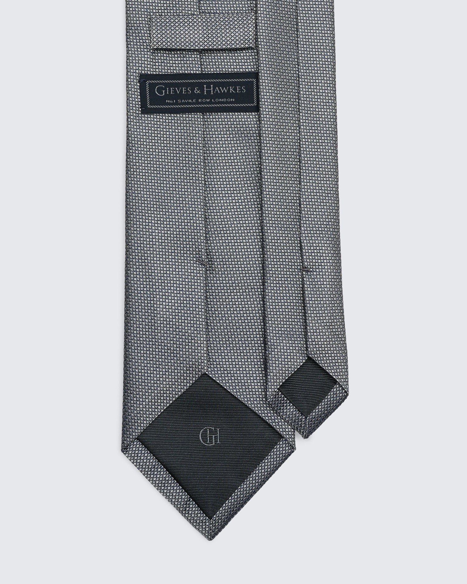 Carberry Neat Tie Grey