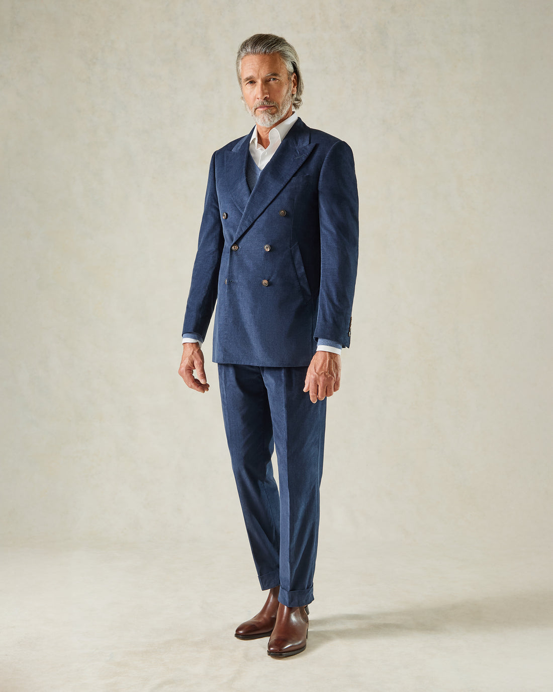 Cavendish Navy Baby Cord Suit