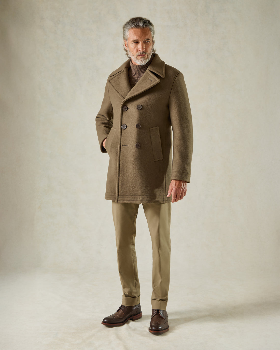Croft Bridge Coat Light Brown