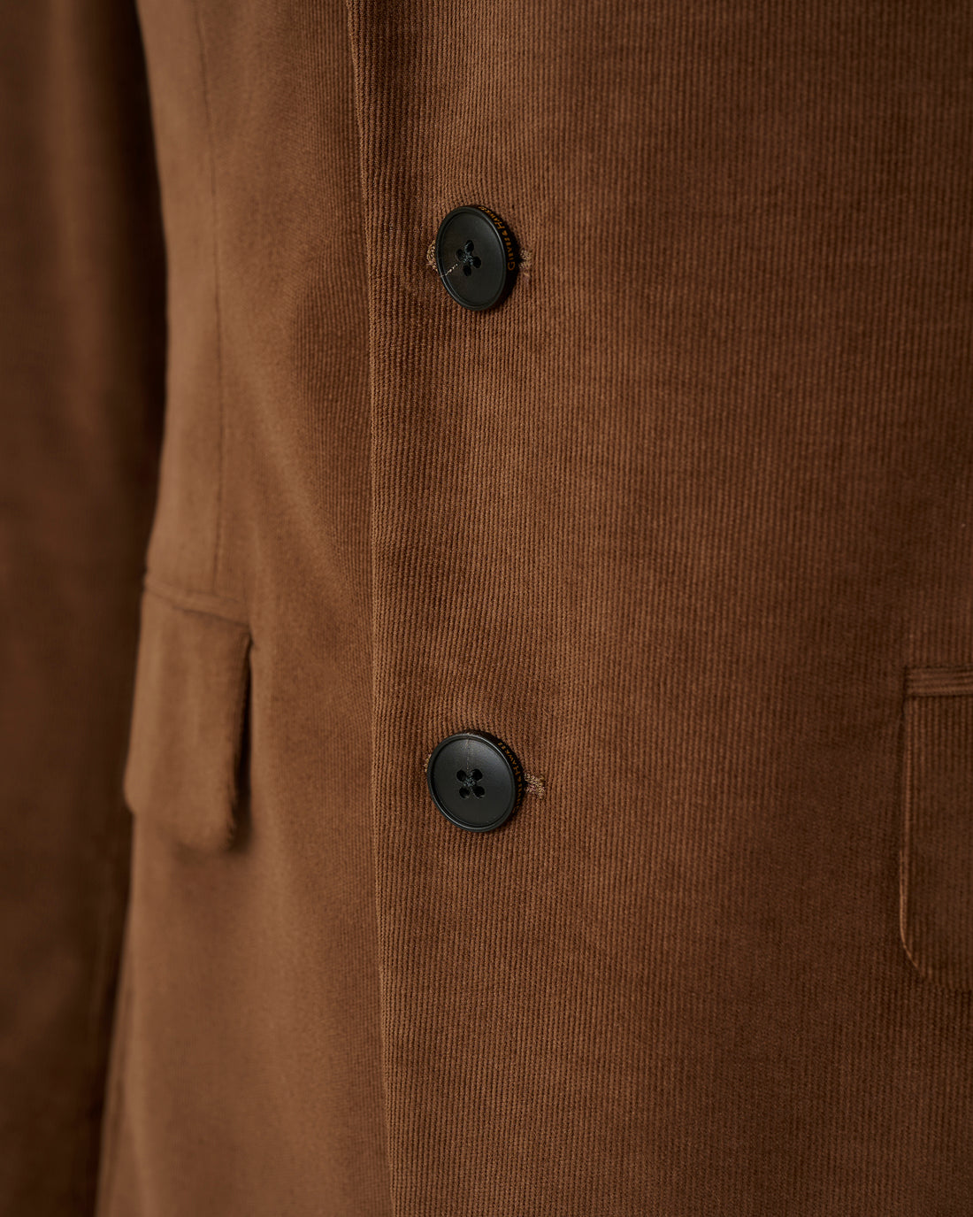 Dodge Suit Jacket Brown Baby Cord