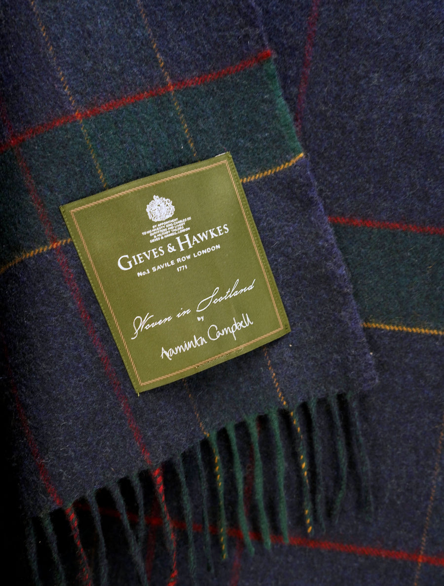 Fairfax Cashmere Tweed Throw