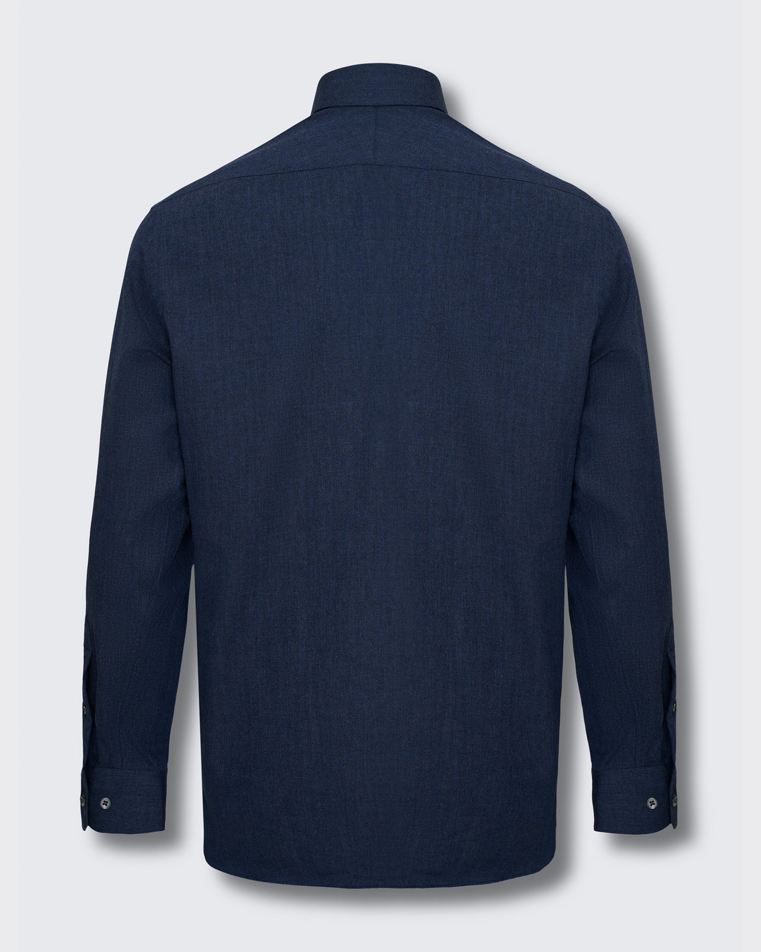 Day Herringbone Down Navy Shirt