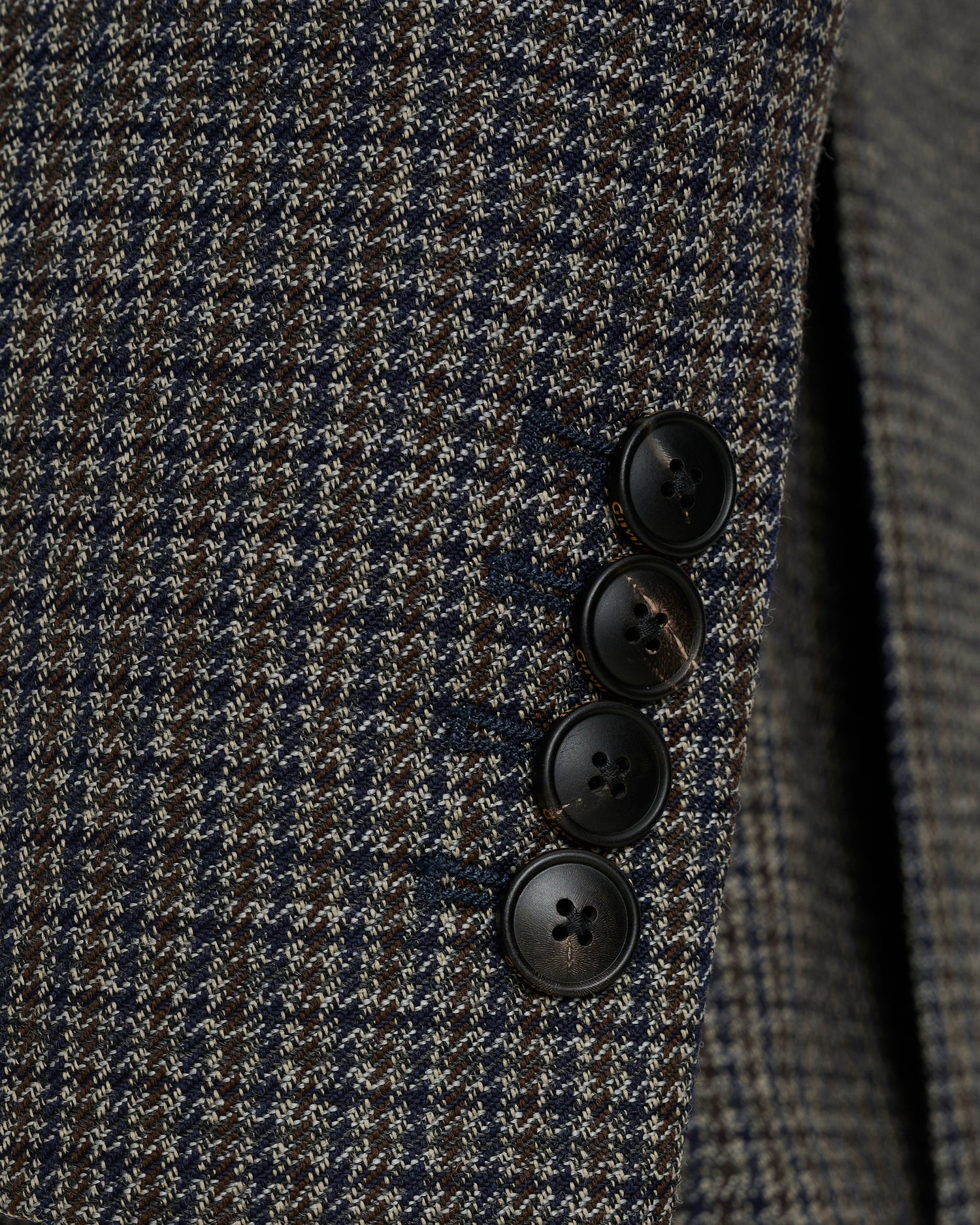 Evans Virgin Wool Jacket Brown Shepherd Check