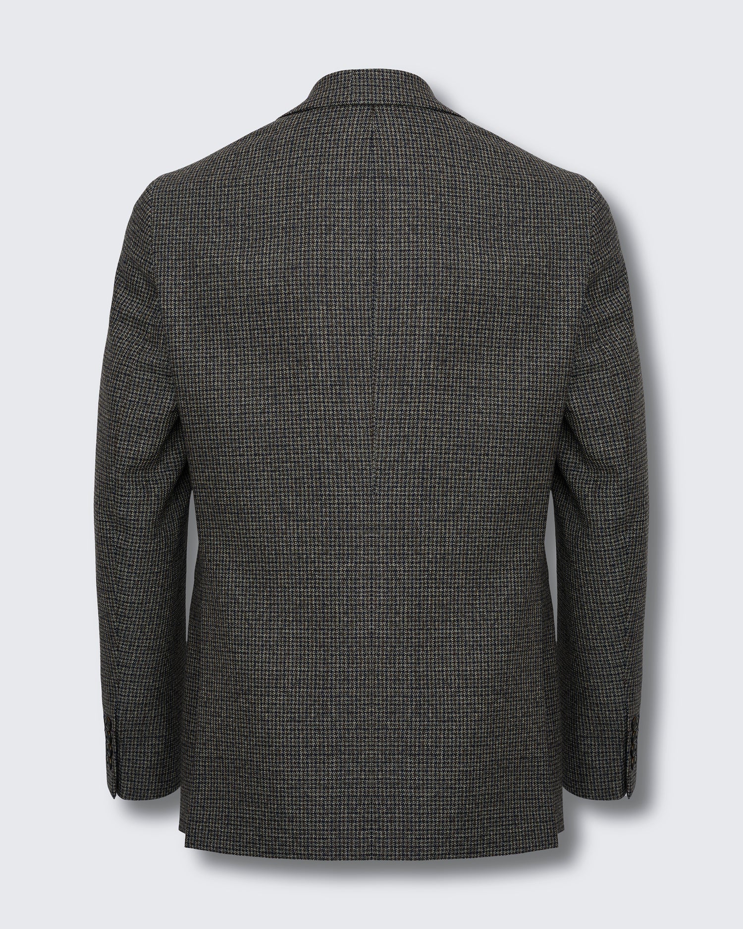 Evans Virgin Wool Jacket Brown Shepherd Check