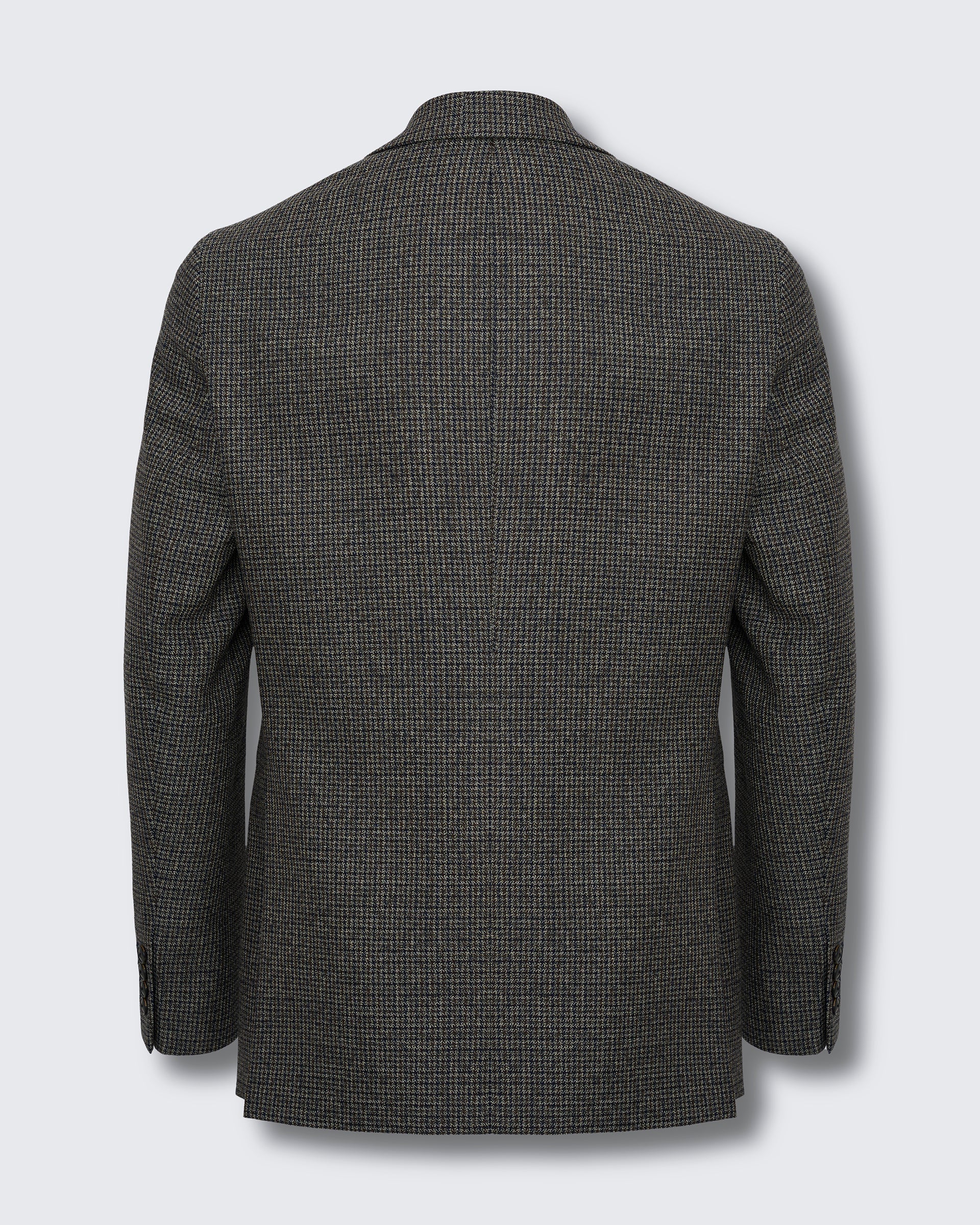 Evans Virgin Wool Jacket Brown Shepherd Check