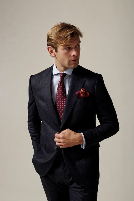 Bowles Flannel Wool Suit Jacket