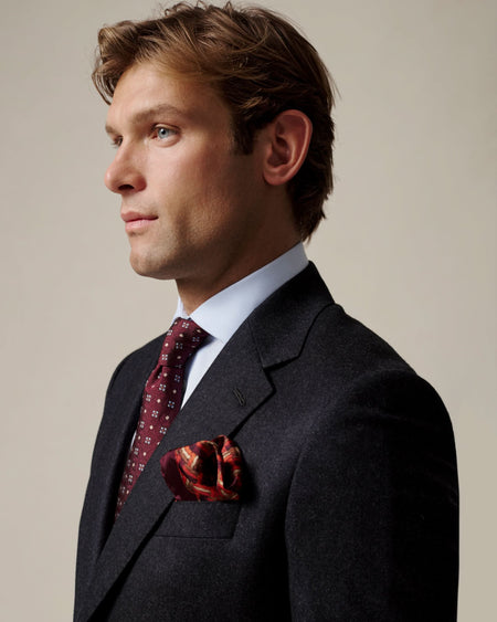 Bowles Flannel Wool Suit Jacket