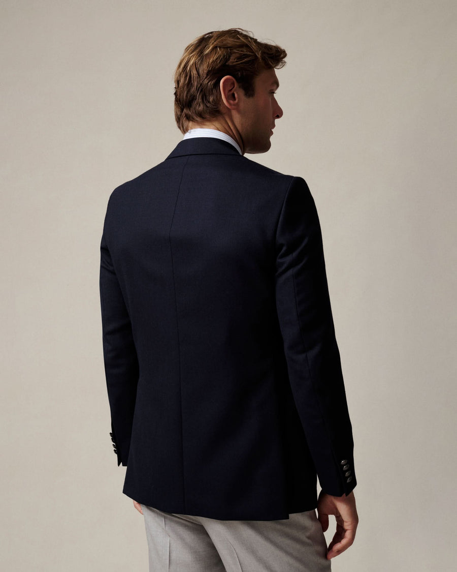 Woodward Wool Fresco Blazer Navy
