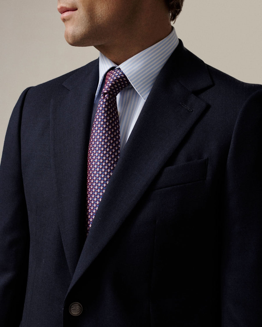 Woodward Wool Fresco Blazer Navy