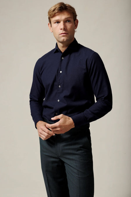 Rorie Brushed Twill Cotton Shirt