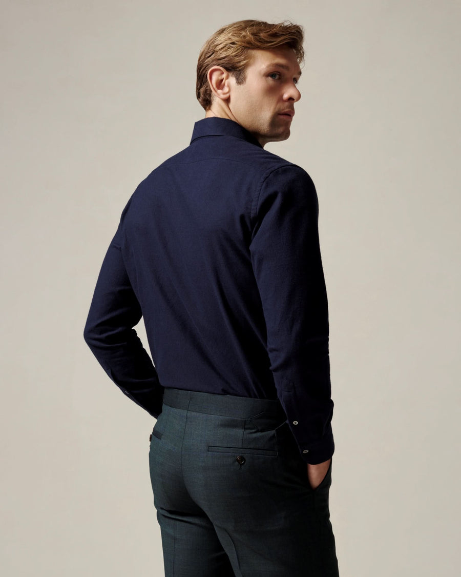 Rorie Brushed Twill Cotton Shirt
