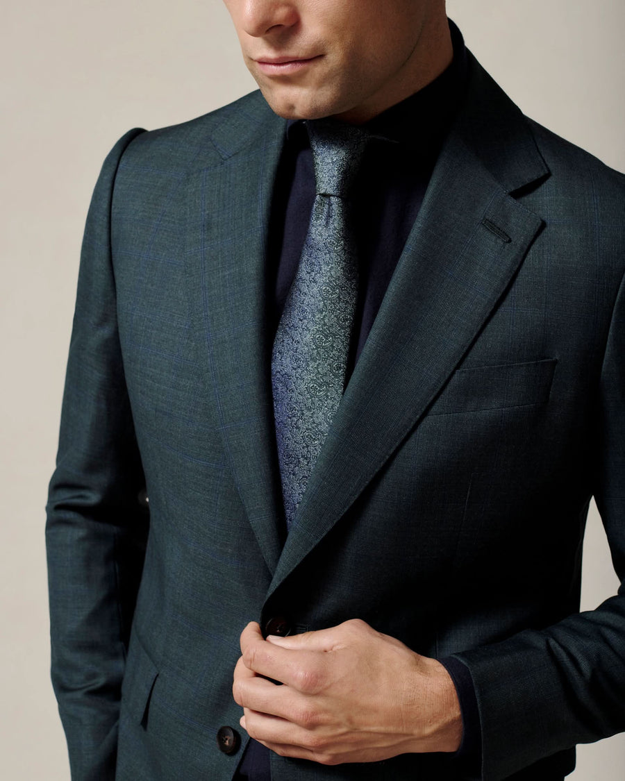 Ewan Check Virgin Wool Suit