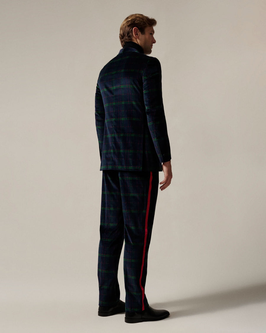 Bond House Check Velvet Dress Jacket