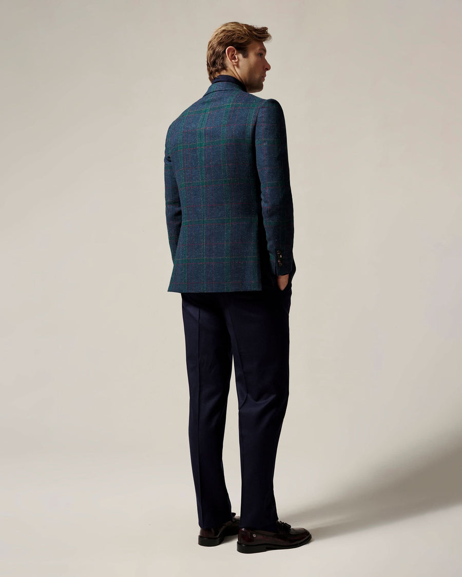 Row House Check Wool Blazer