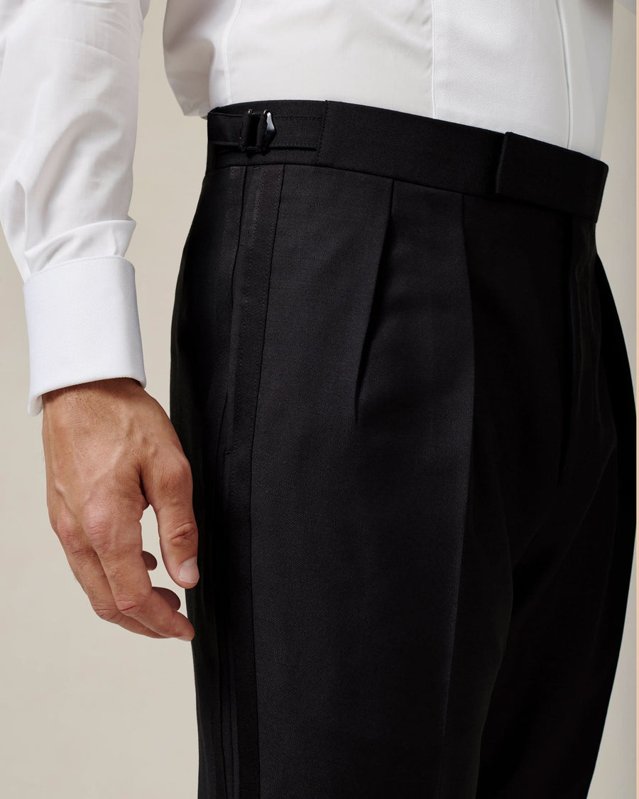 Gieves White Tie Barathea Pant