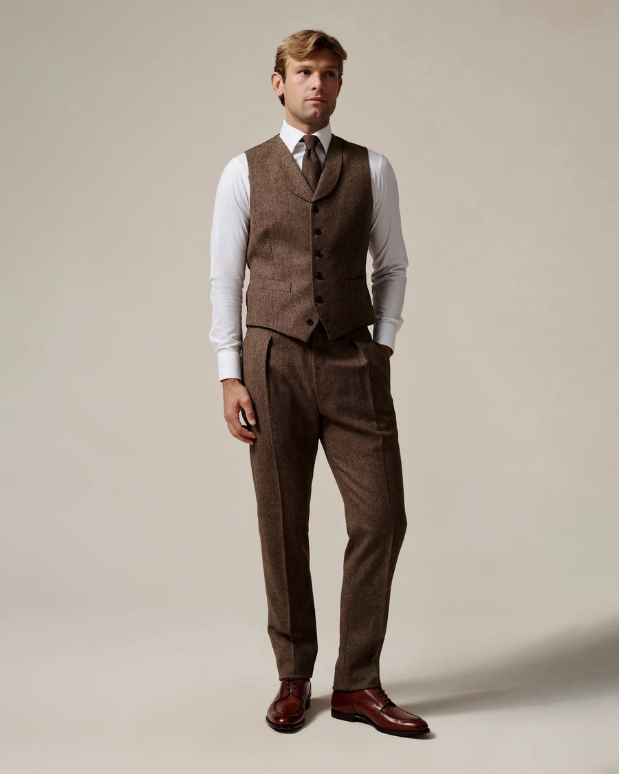 Newton Donegal Lambswool Waistcoat