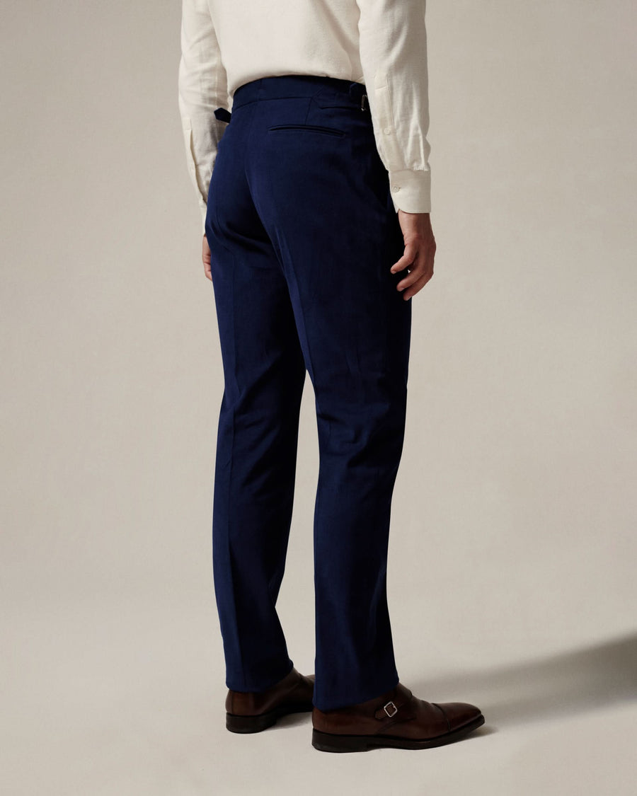Hawkins Moleskin Suit Navy