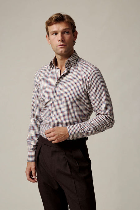 Kinnon Cotton Check Shirt