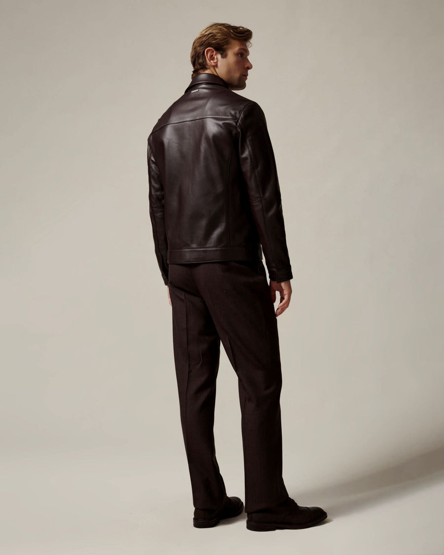 Queen Nappa Leather Jacket