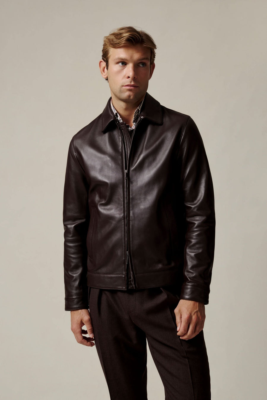 Queen Nappa Leather Jacket
