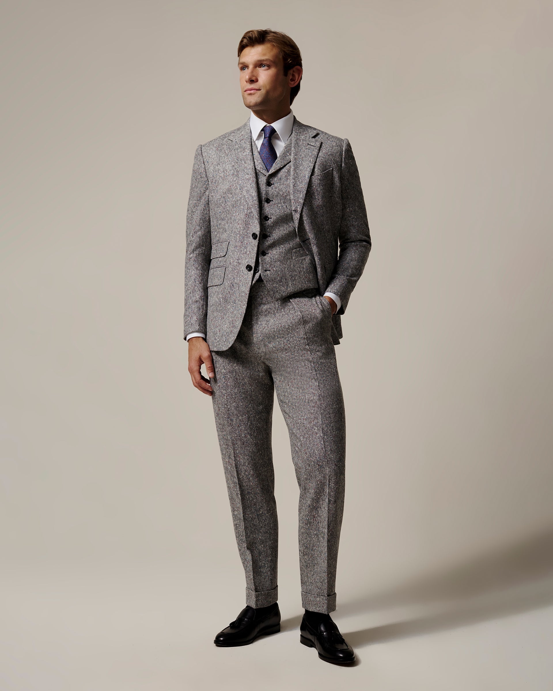 GIEVES&HAWKES ダブル スーツ セットアップ Mens Luxury Suits From Gieves & Hawkes | Classic Tailoring From