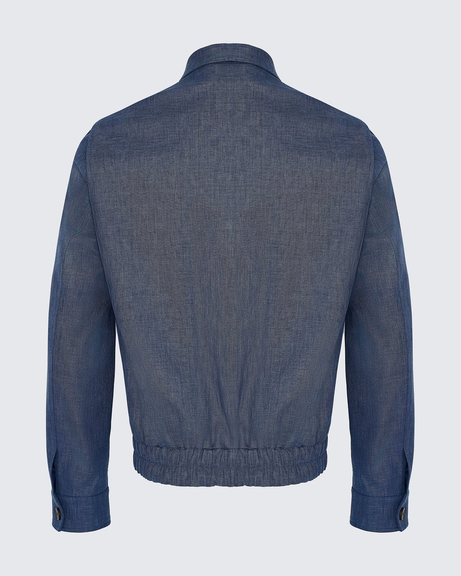Elgin Blouson Hopsack Bomber Jacket