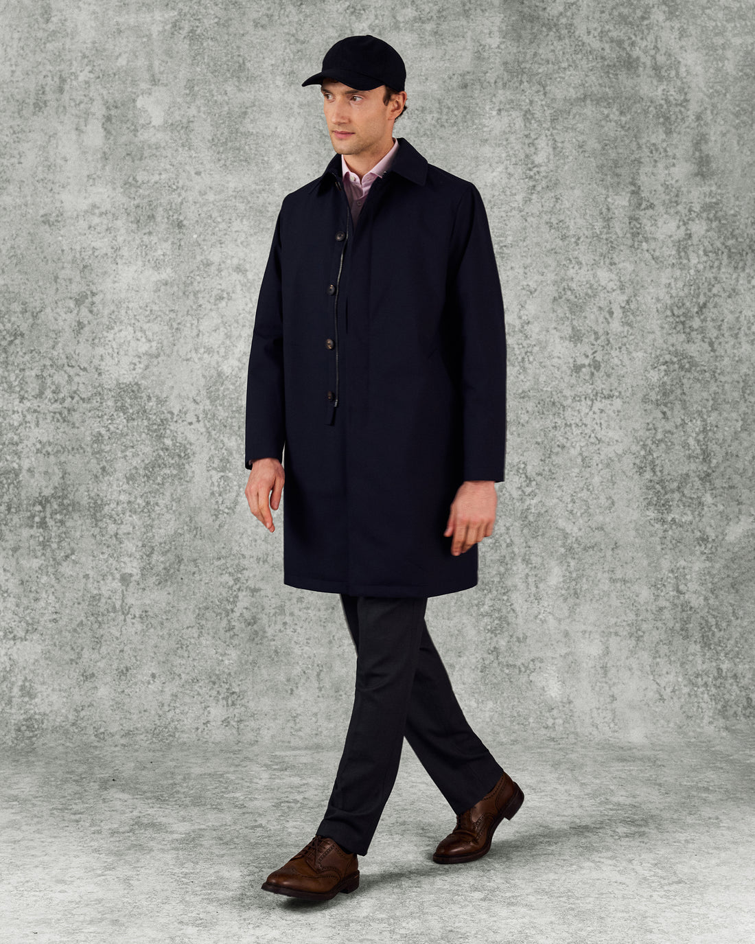 Franklin Raincoat Navy