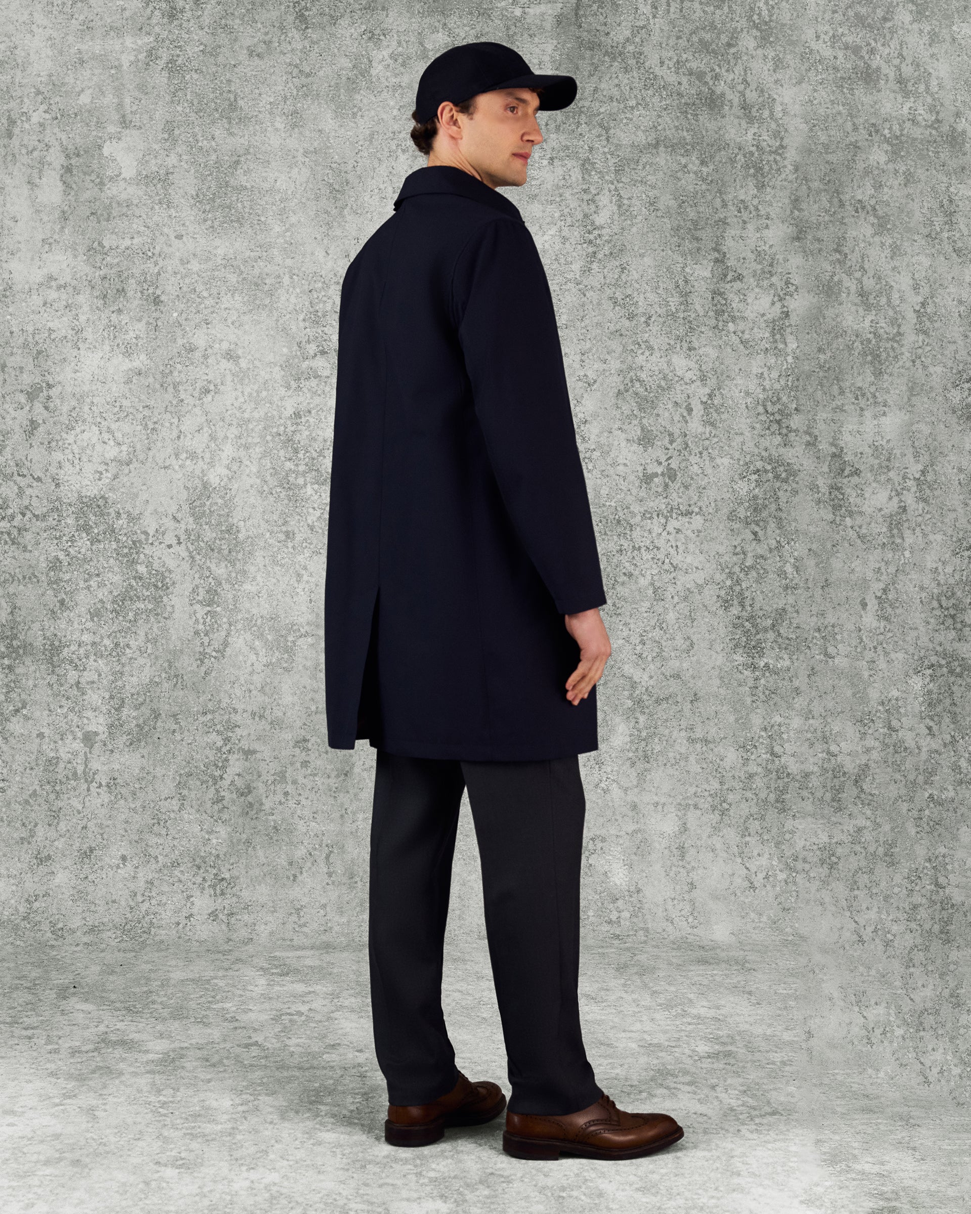 Franklin Raincoat Navy