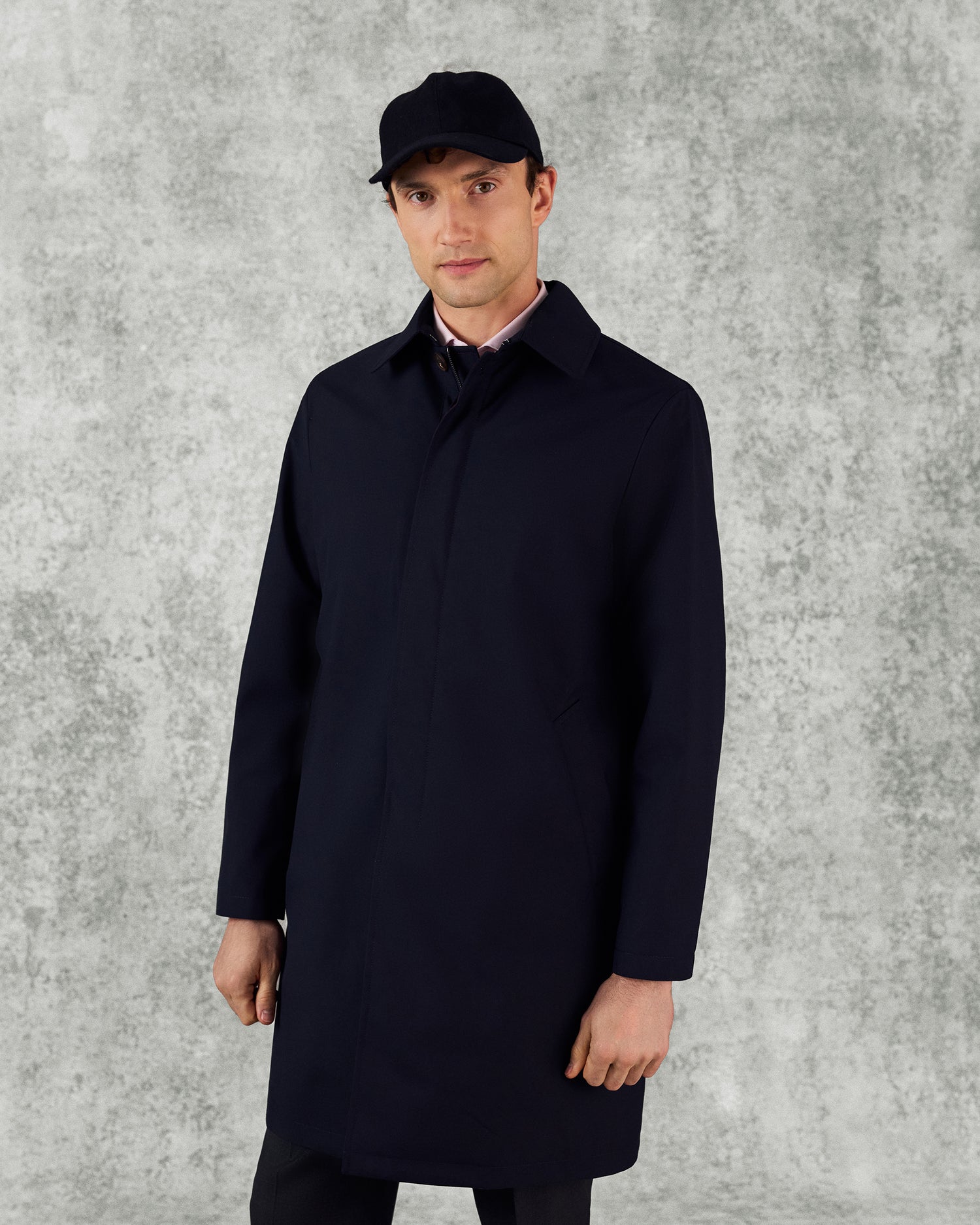 Franklin Raincoat Navy