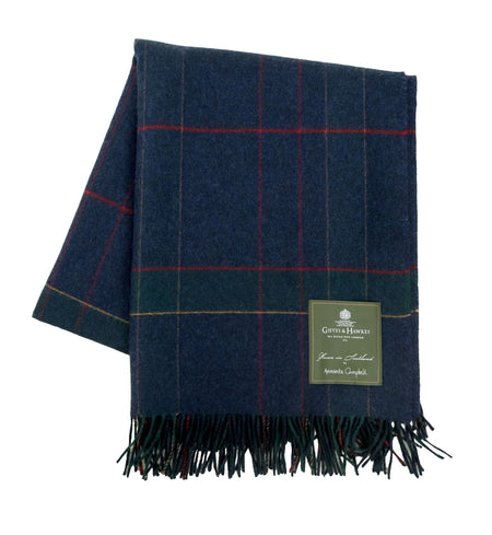 Fairfax Cashmere Tweed Throw