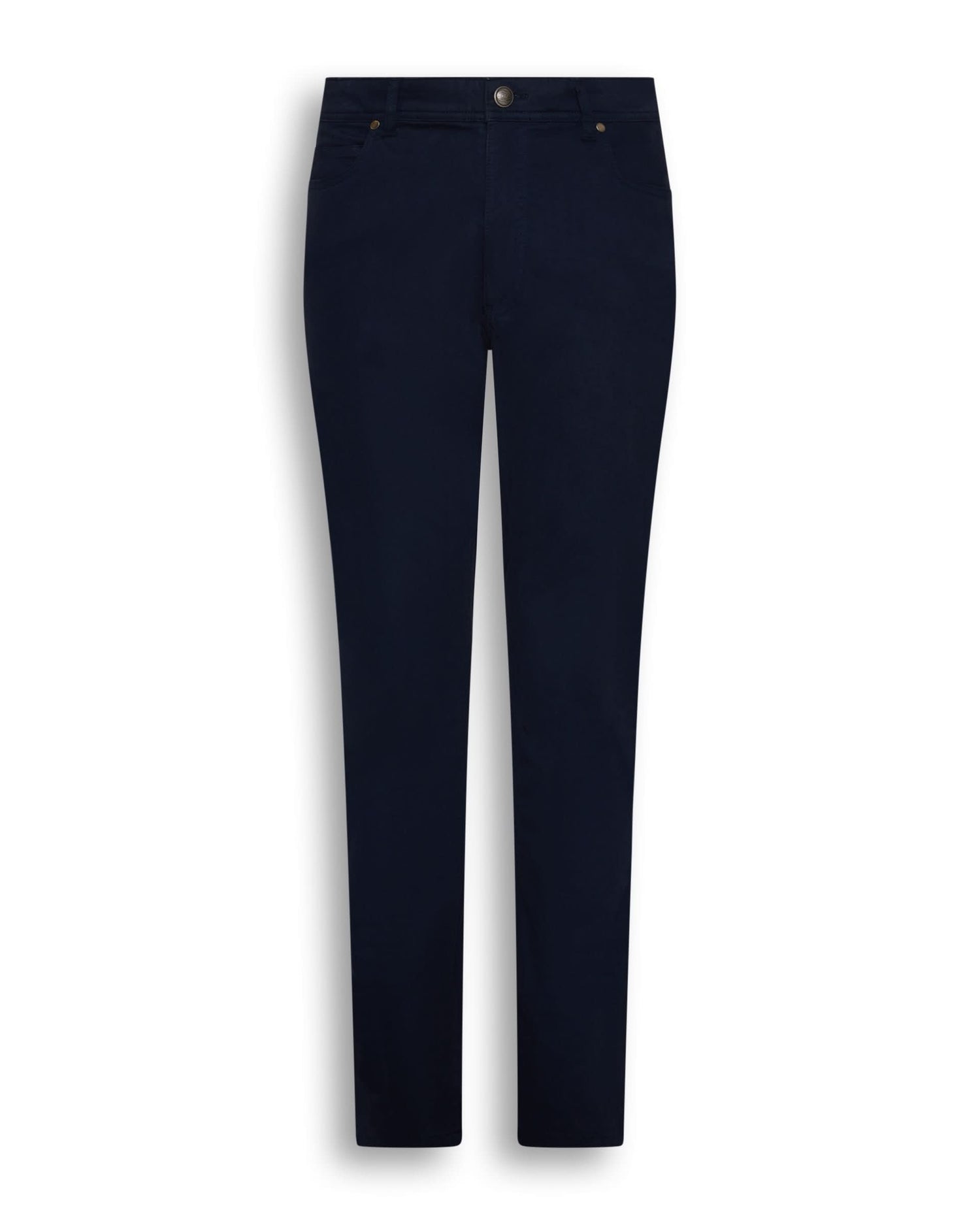Frederick Cotton Stretch 5 Pocket Trouser Navy