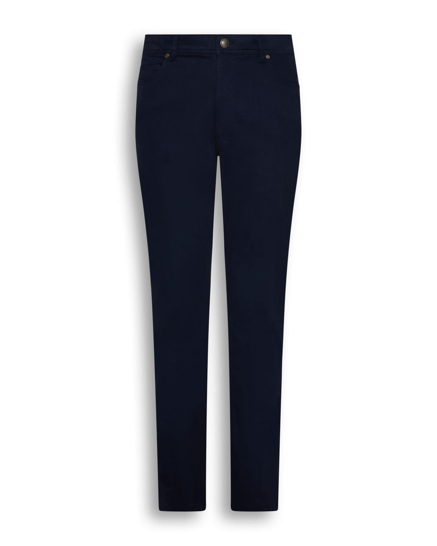 Frederick Cotton Stretch 5 Pocket Pant Navy