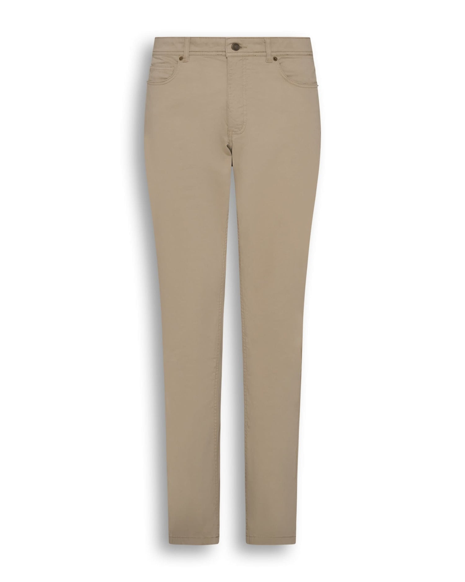 Frederick Cotton Stretch 5 Pocket Trouser Stone