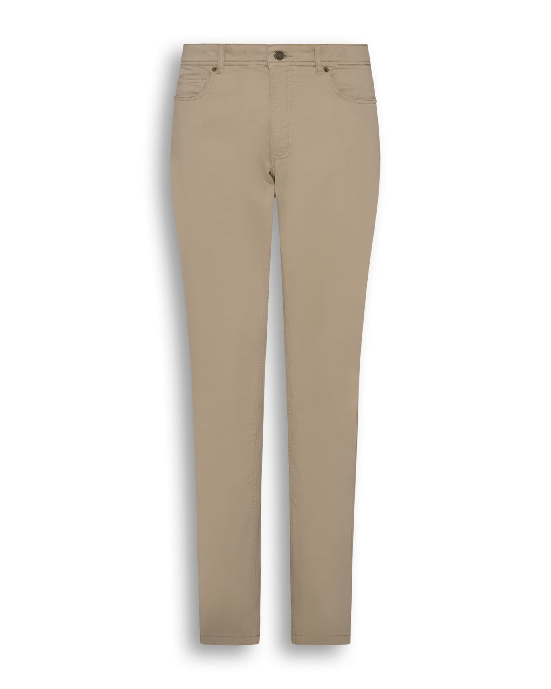 Frederick Cotton Stretch 5 Pocket Trouser Stone