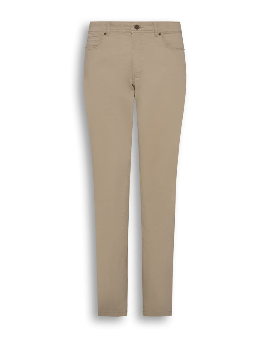 Frederick Cotton Stretch 5 Pocket Pant Stone