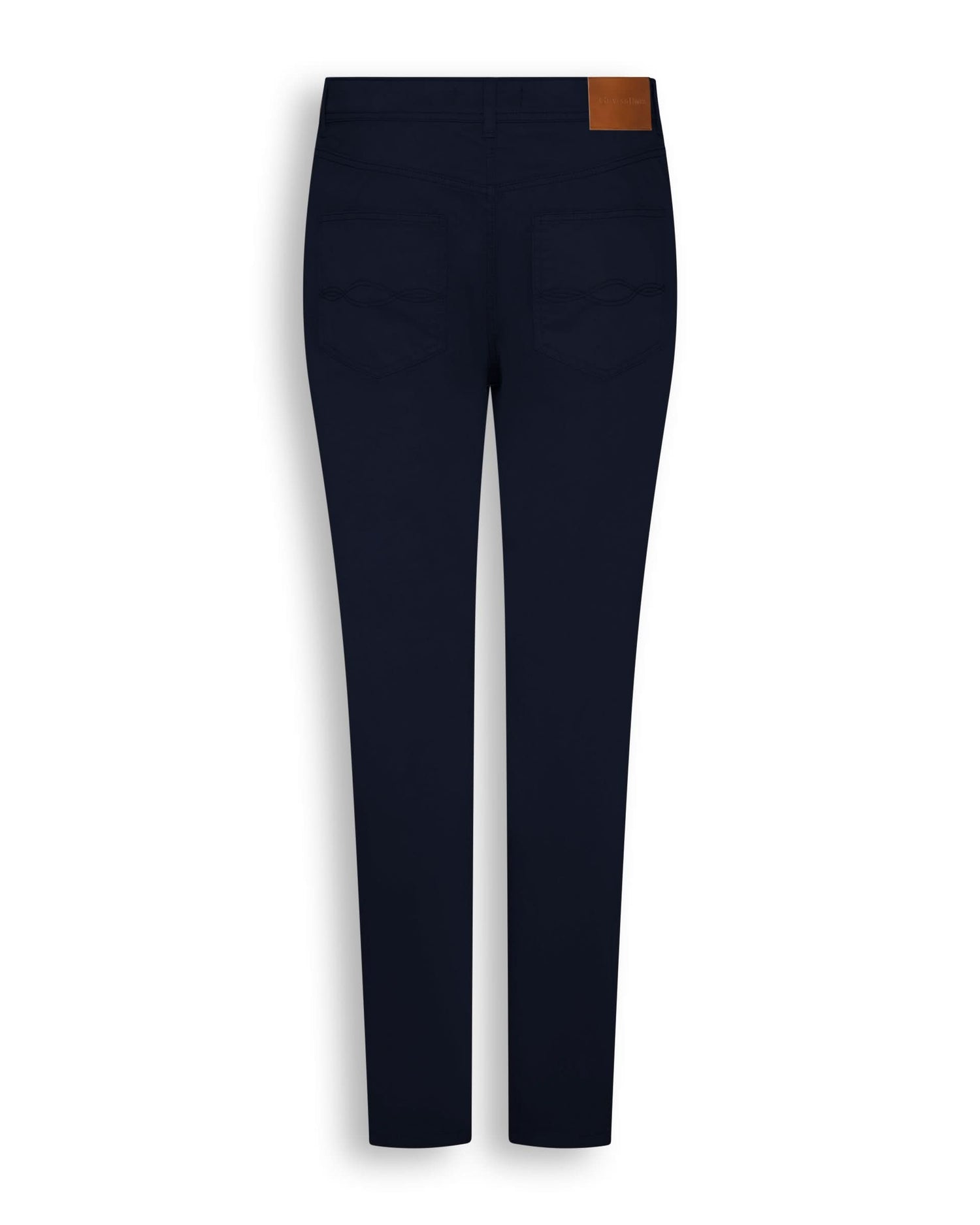 Frederick Cotton Stretch 5 Pocket Trouser Navy