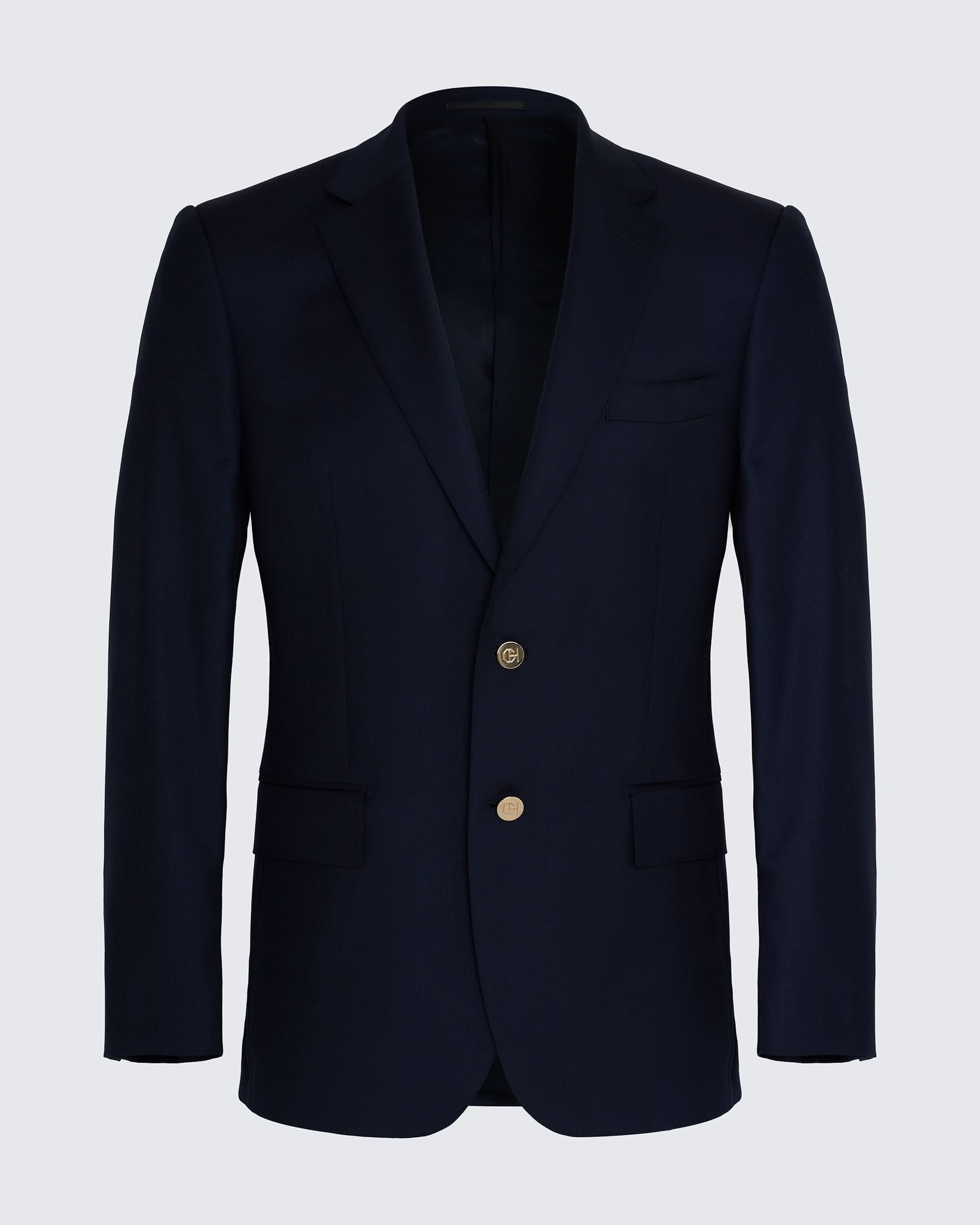 George Wool Blazer Navy – Gieves & Hawkes