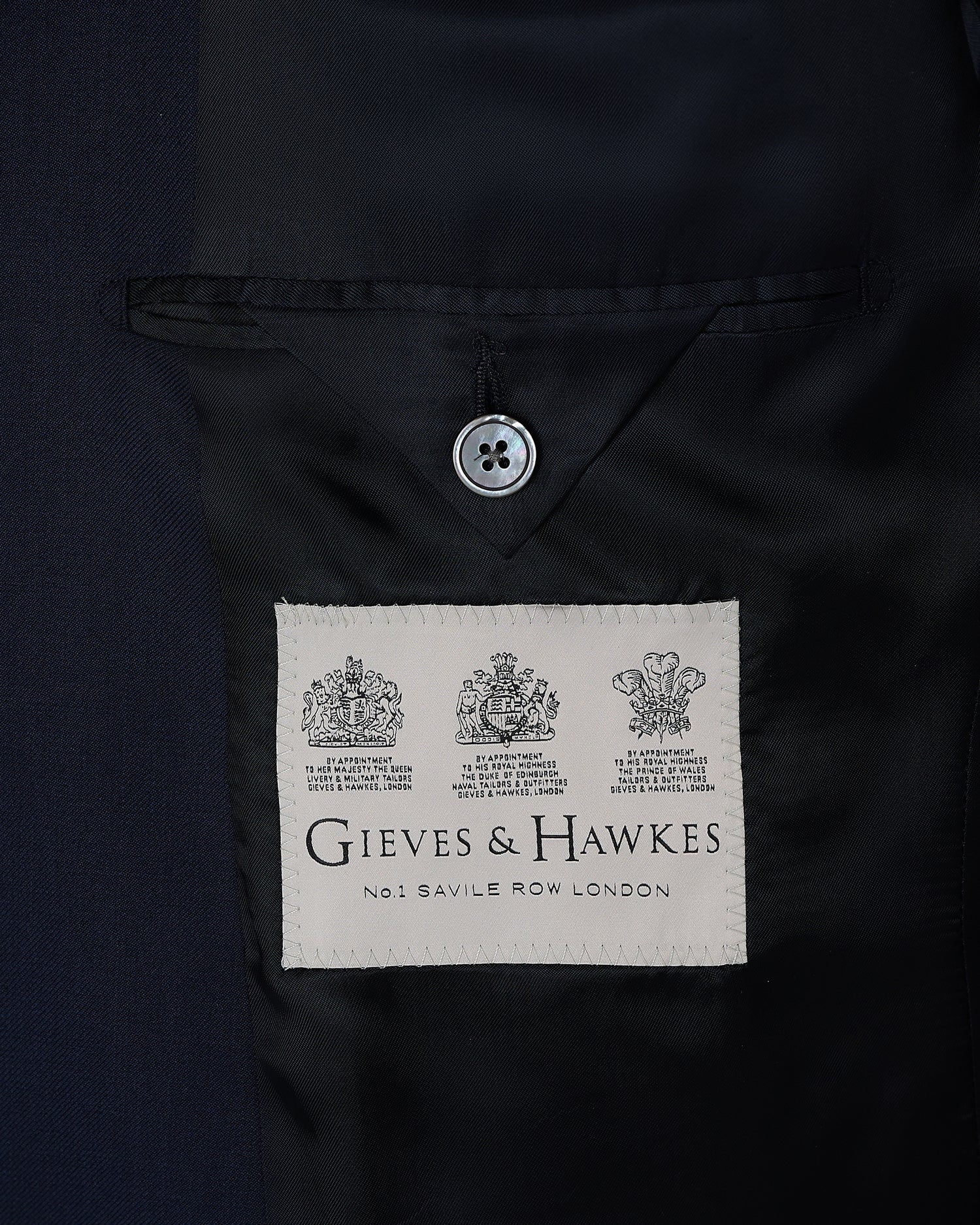 George Wool Blazer Navy