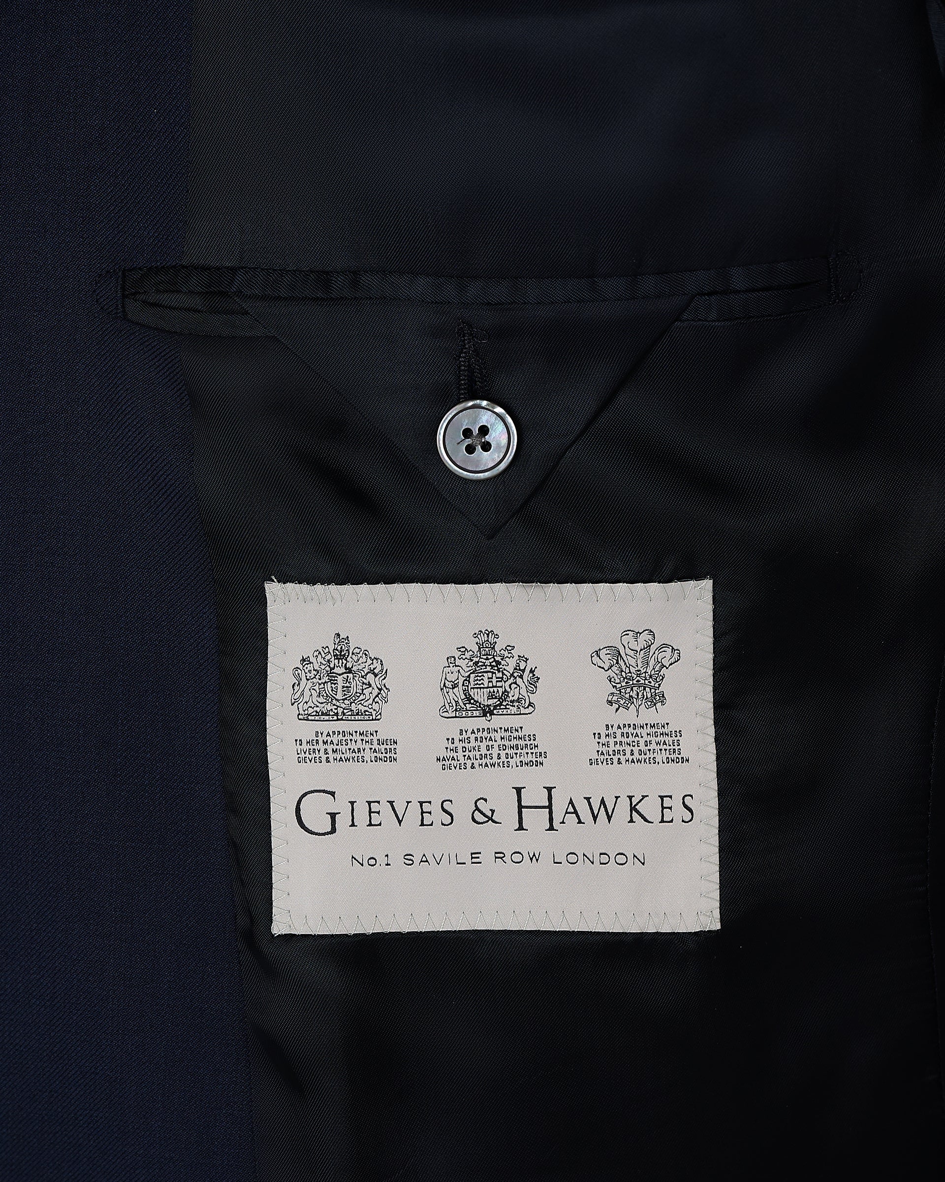 George Wool Blazer Navy