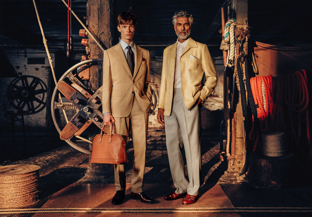 At the heart of the collection is the essence of making itself.