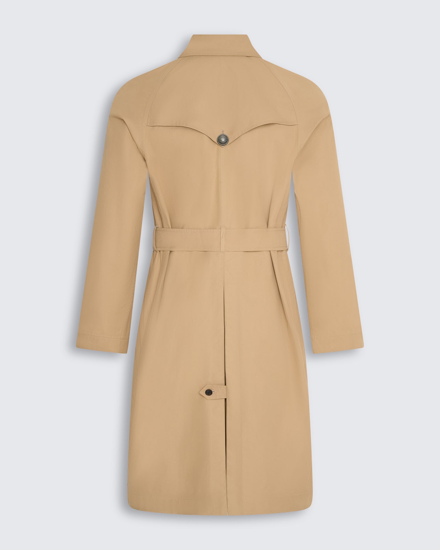 Sargent Cotton Belted Mac Tan