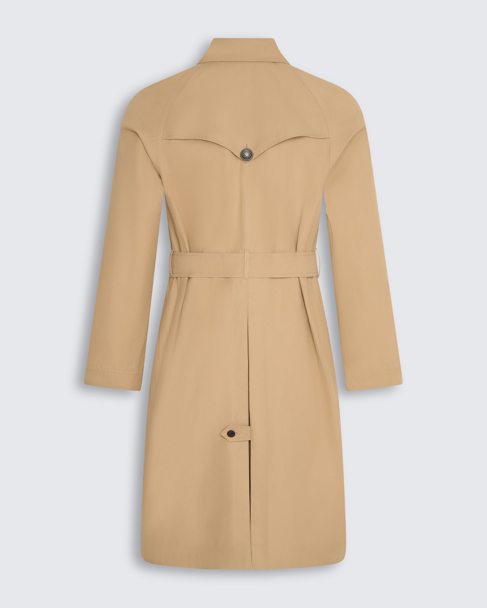 Sargent Cotton Belted Mac Tan