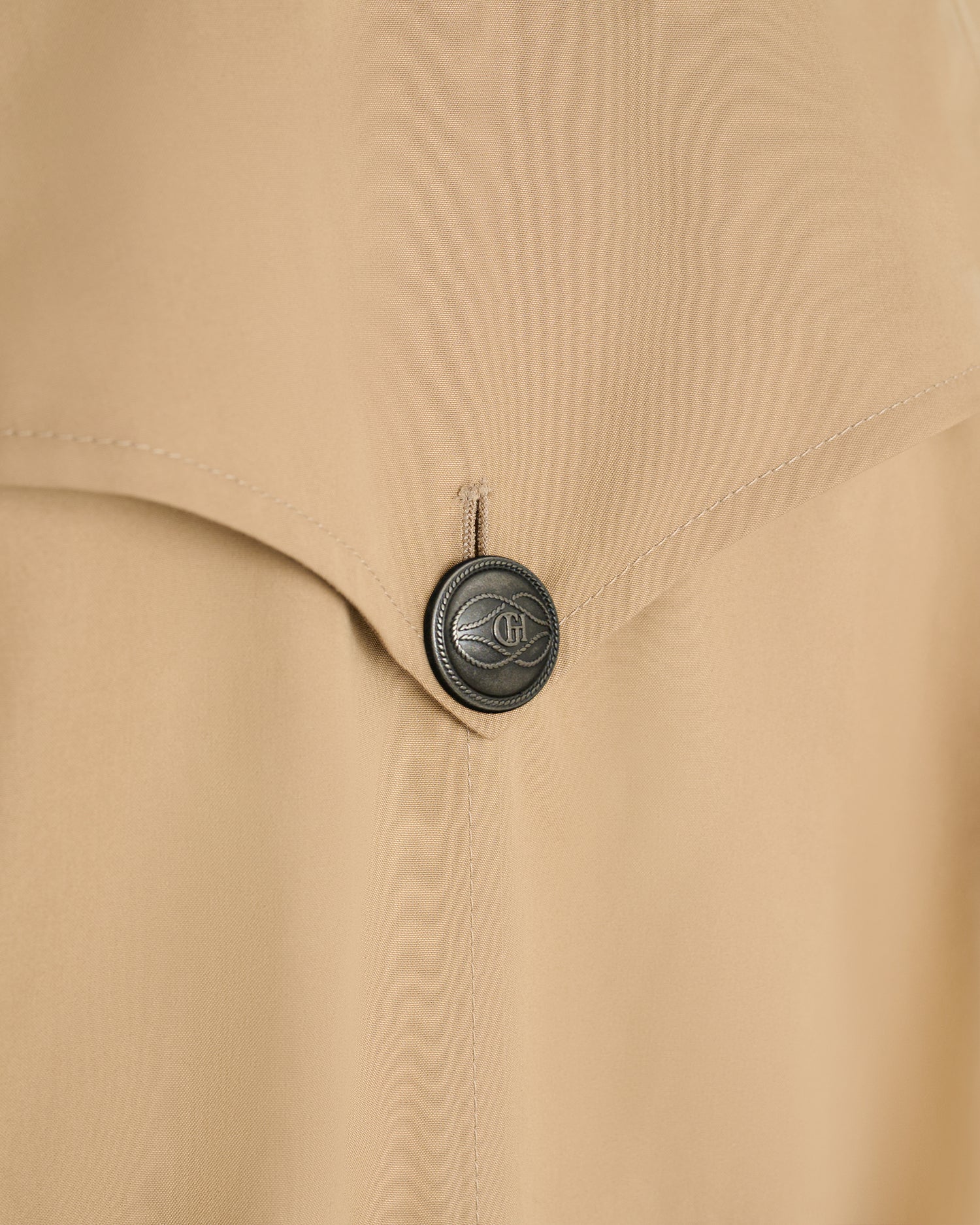 Sargent Cotton Belted Mac Tan
