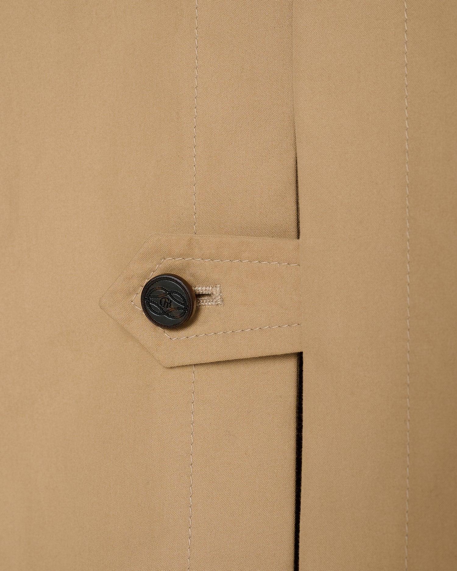 Sargent Cotton Belted Mac Tan