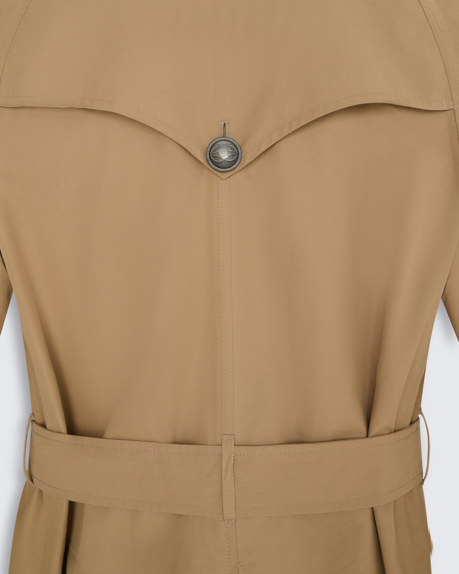 Sargent Cotton Belted Mac Tan