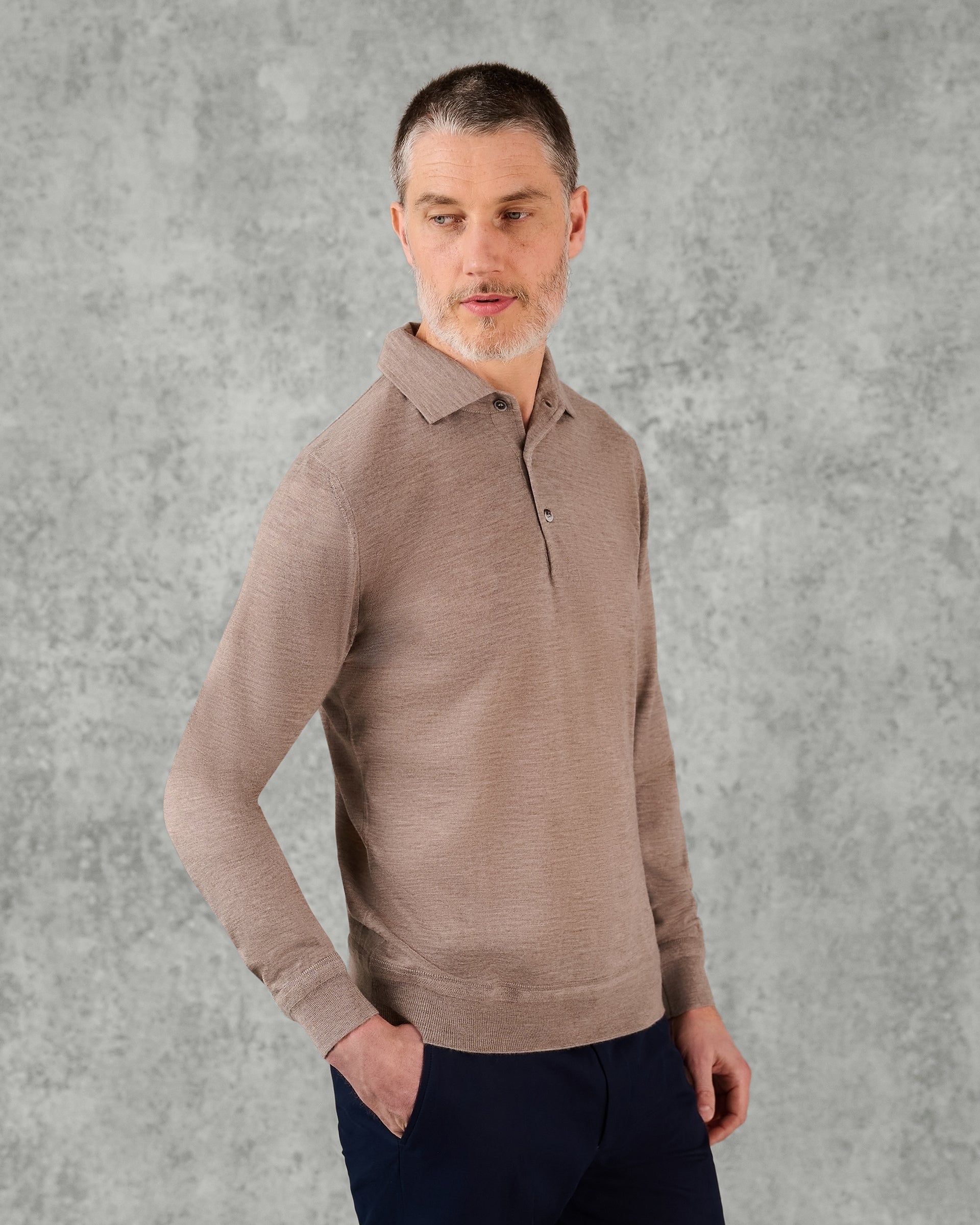 Grant Cashmere Polo Shirt